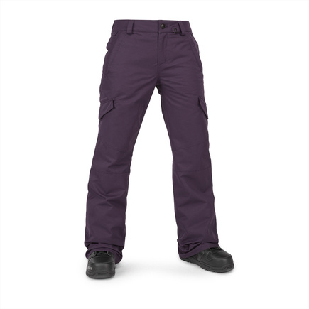 Damskie spodnie snowboardowe Volcom - Bridger Ins (blackberry)