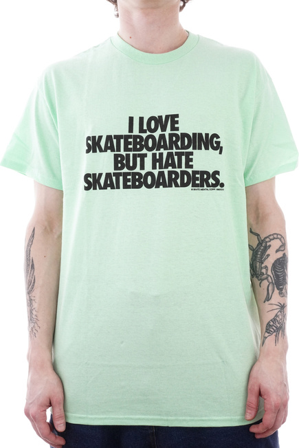 Koszulka Skate Mental - Love & hate (mint)