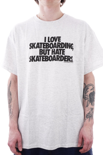 Koszulka Skate Mental - Love & hate (white)