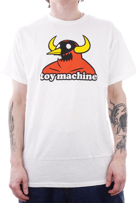Koszulka Toy Machine - Masked Monster tee (white)