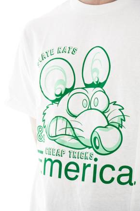 Koszulka Emerica - Skate Rat (white)